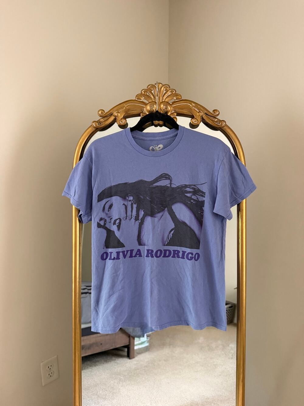 Urban Outfitters Olivia Rodrigo Purple Graphic Short Sleeve T Shirt